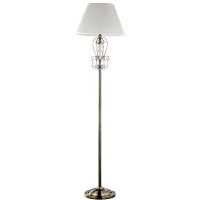 Modern stage dancing living room standing lighting White fabric lampshade decorative floor lamp