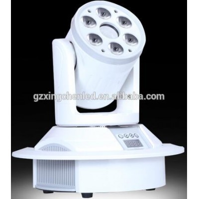 Guangzhou dj 6x10W RGBW 6 +1 moving head with green laser 50mw