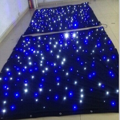 Wholesale led wall decor led star cloth wedding backdrop design