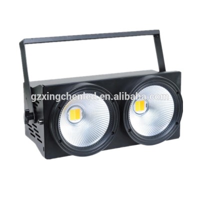 new light dmx cob blinder 2x100w 2 eyes led blinder light