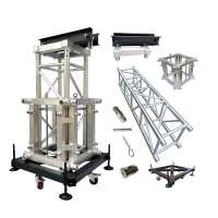 dj booth truss 1m/2m/3m 400mm display aluminium alloy truss for stage